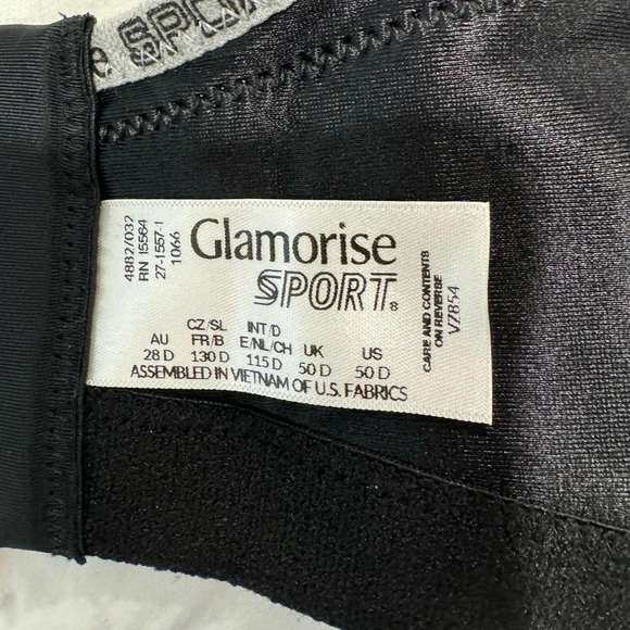 Glamorise Women's No-bounce Camisole Sports Bra
Wirefree #1066
Glamorise 50D - Picture 13 of 13